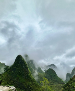 Ma Pi Leng Pass in Ha Giang - One of Vietnam's most breathtaking mountain passes with panoramic views of deep valleys and rugged cliffs